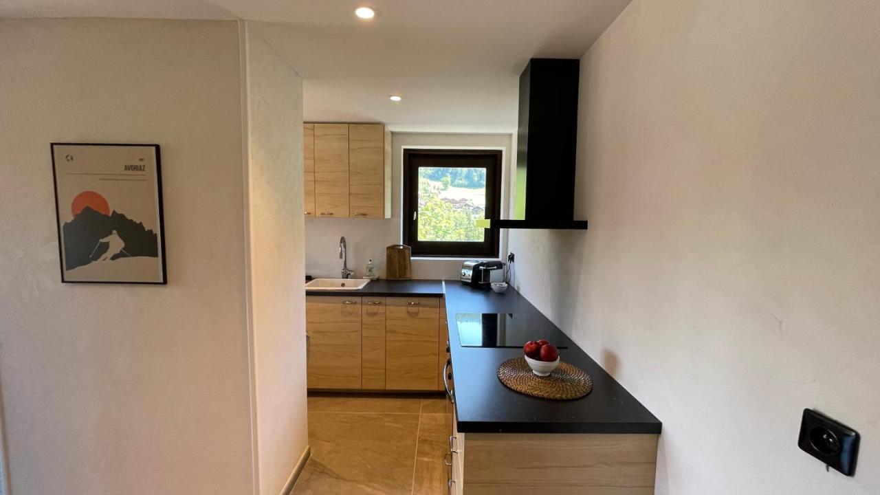 Morzine : Bel Appartement A 5 Mn Du Telepherique Экстерьер фото